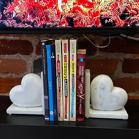 公寓 Przystan Jednorozca Balkon Z Widokiem Center 罗兹