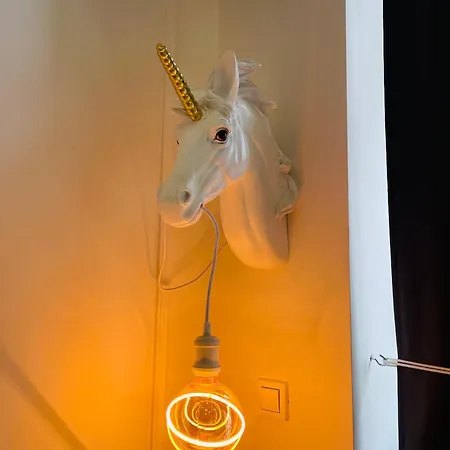 Przystan Jednorozca Balkon Z Widokiem Center 公寓 罗兹