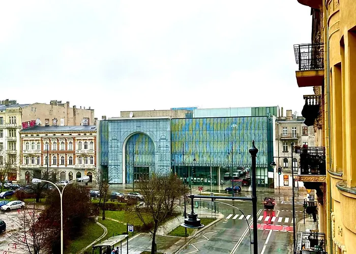 Loft Z Antresola I Balkonem W Centrum Przystan Jednorozca Klimatyzacja