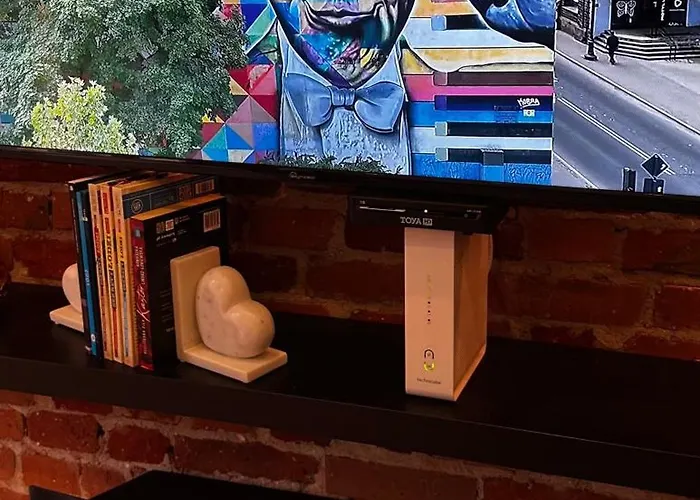 Loft Z Antresola I Balkonem W Centrum Przystan Jednorozca Klimatyzacja