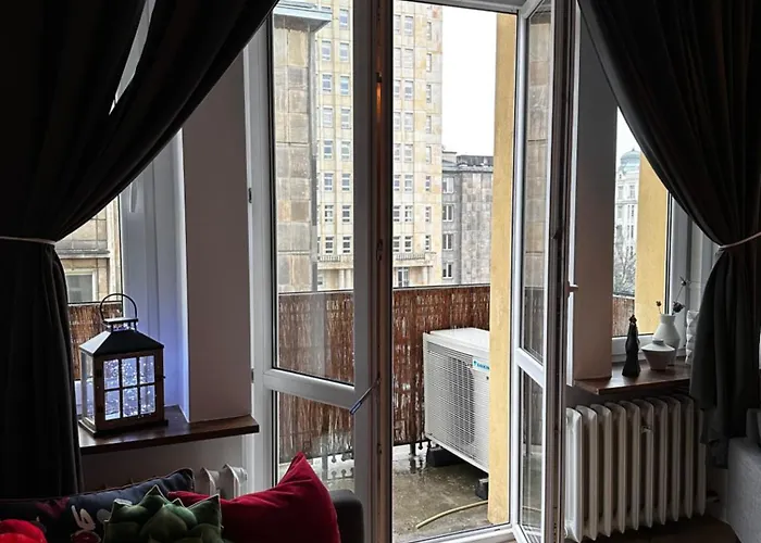 Appartamento Loft Z Antresola I Balkonem W Centrum Przystan Jednorozca Klimatyzacja Łódź