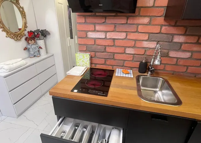 Loft Z Antresola I Balkonem W Centrum Przystan Jednorozca Klimatyzacja Appartamento *