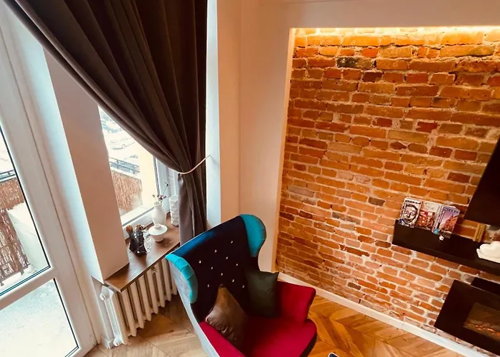 Appartamento Loft Z Antresola I Balkonem W Centrum Przystan Jednorozca Klimatyzacja *