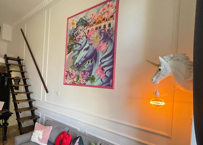 Loft Z Antresola I Balkonem W Centrum Przystan Jednorozca Klimatyzacja *